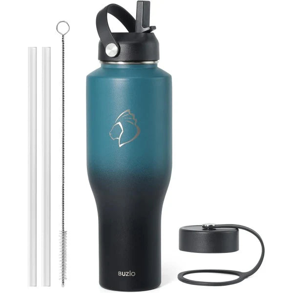 Buzio Trophy Series Water Bottle for Car 1.2L - Indigo Crush