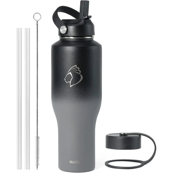 Buzio Trophy Series Water Bottle for Car 1.2L - Shadow