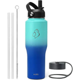 Buzio Trophy Series Water Bottle for Car 1L - Caribbean Blue