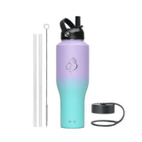 Buzio Trophy Series Water Bottle for Car 1.2L - Pink Green