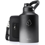 Buzio Rock Series One Gallon Jug with Spout Lid and Sleeve 3.8L - Shadow