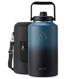 Buzio Rock Series 2 Gallon Jug with Spout Lid and Sleeve 7.5L - Indigo Crush