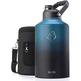 Buzio Rock Series One Gallon Jug with Spout Lid and Sleeve 3.8L - Indigo Crush