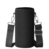 Buzio Water Bottle Holder Carrying Pouch for 1L - Black
