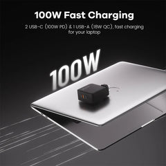 ZLOS 100W GaN Multi-Port Fast Charger (2C1A)