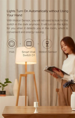 Aqara Smart wall switch D1 (no neutral, triple rocker) | QBKG25LM - GulfStore.com