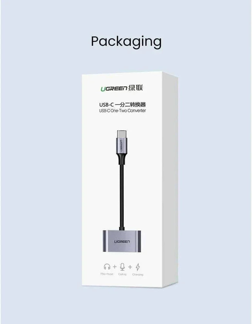 محول يوجرين USB-C One-Two-CM232