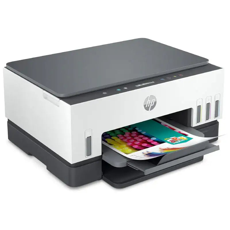 HP Smart Tank 670 AIO - 12ppm / 4800dpi / A4 / USB / Wi-Fi / Color Inkjet - Printer - GulfStore.com