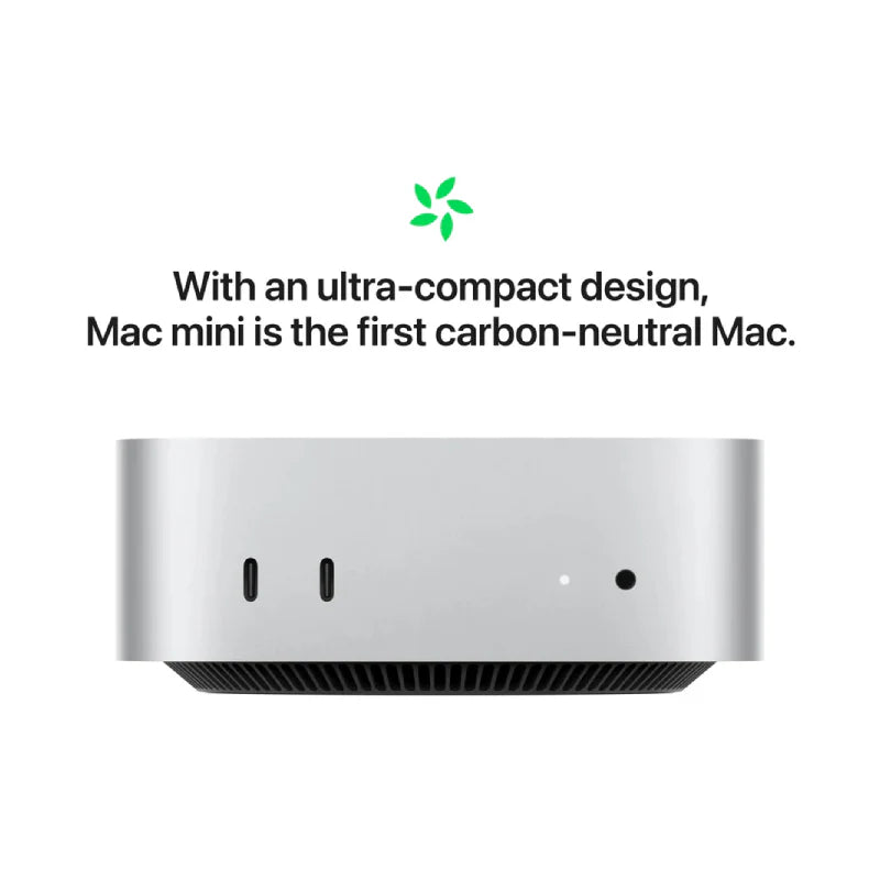 Apple Mac Mini - M4 Pro / 12-Core CPU / 16-Core GPU / 24GB RAM / 512GB SSD / Silver / 1YW
