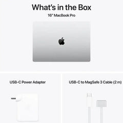 Apple MacBook Pro - 16.2" / M4 Pro / 14-Core CPU / 20-Core GPU / 48GB RAM / 512GB SSD / Silver / 1YW - GulfStore.com