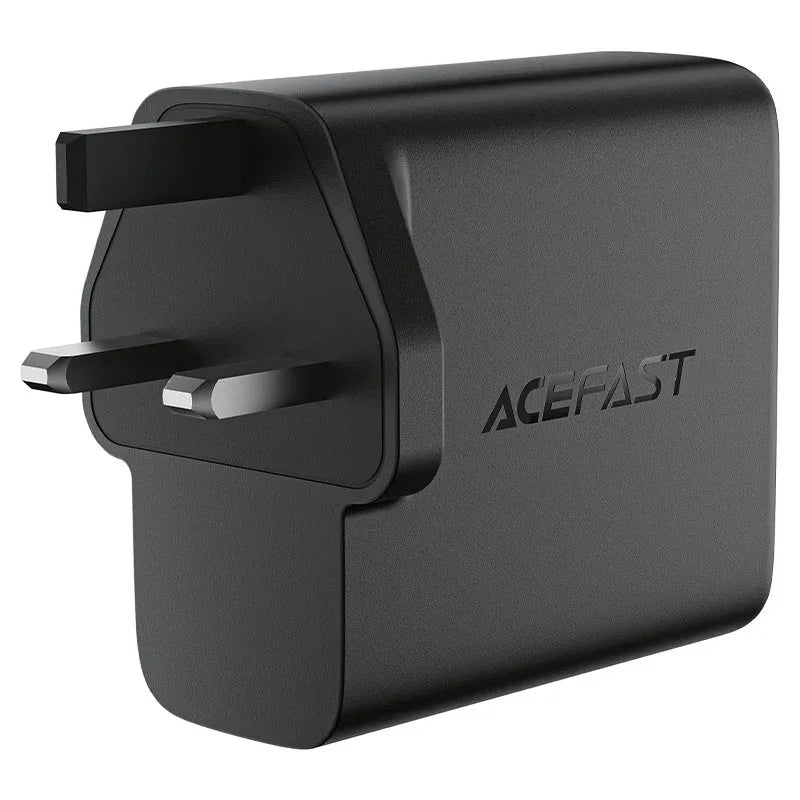 AceFast | 17300 | A97 | PD100W Gan (3*Usb C+Usb A) Charger | UK | Black