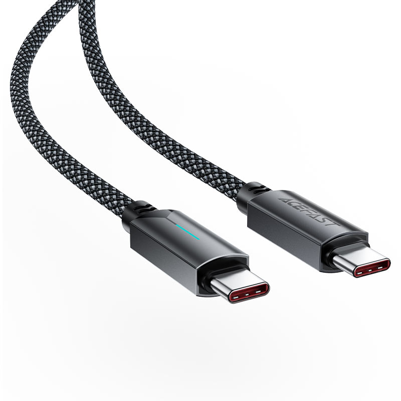 AceFast | 18476 | C19-03 | Usb C To Usb C 60W Fast Charging Data Cable | Black