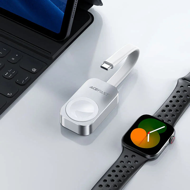 AceFast | 17947 | E21 | 5W Wireless Charger For Iwatch | Silver