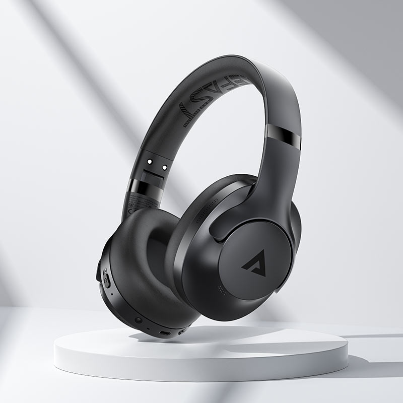 AceFast | 17961 | H4 | Active Noise Canceling Wireless Headset | Black