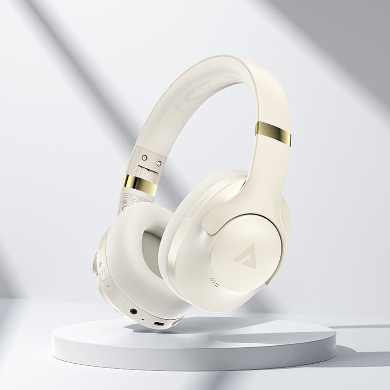 AceFast | 17948 | H4 | Active Noise Canceling Wireless Headset | beige
