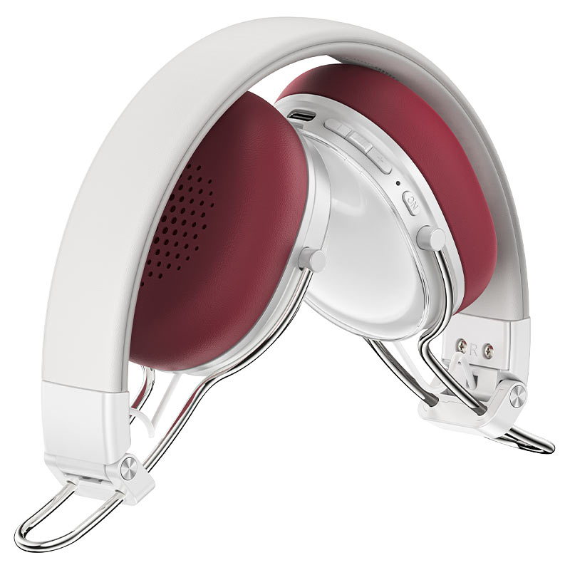 AceFast | 17958 | H7 | Active Noise Reduction Wireless Headset | pearl White