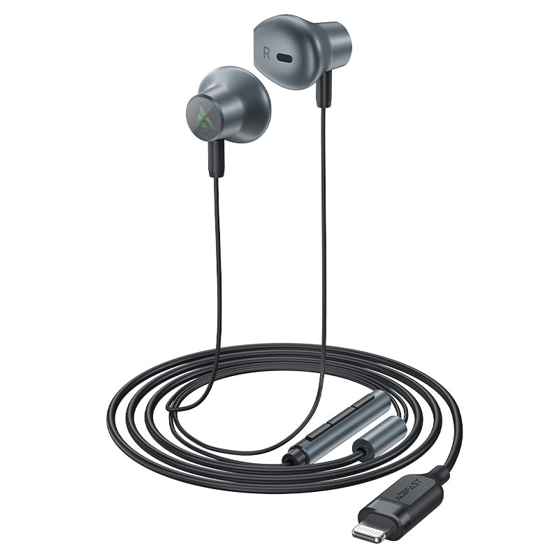 AceFast | 15919 | L2 | Usb C Wired Earphones | Black