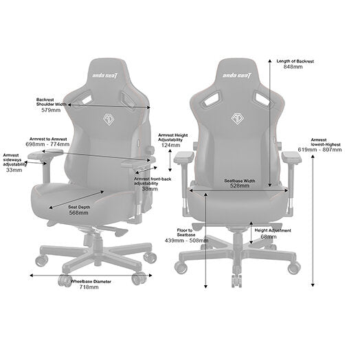 Andaseat Kaiser 3 XL