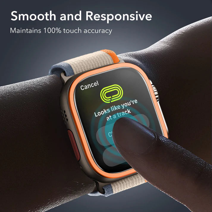 ESR | 1F0010104 | ESR Apple Watch Ultra Armorite Screen Protector | 2 Pack - Navy Blue