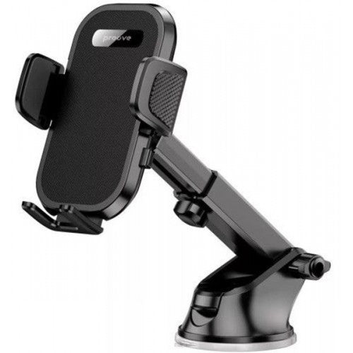 CHLP00000001, Car Holder Proove Longway Plaid Suction Type Car Mount, black