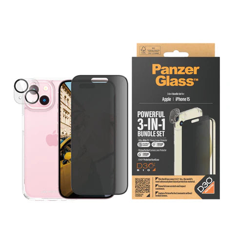 310103810، PanzerGlass iPhone 15 6.1