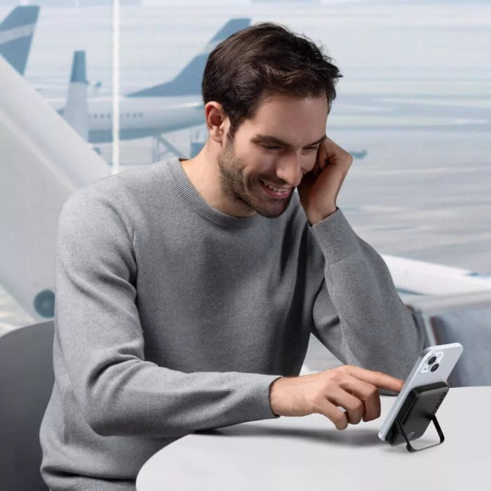 B1618H11-6 | باور بانك أنكر ماج جو 5000 مللي أمبير في الساعة، شحن لاسلكي مغناطيسي | عبوة من 2