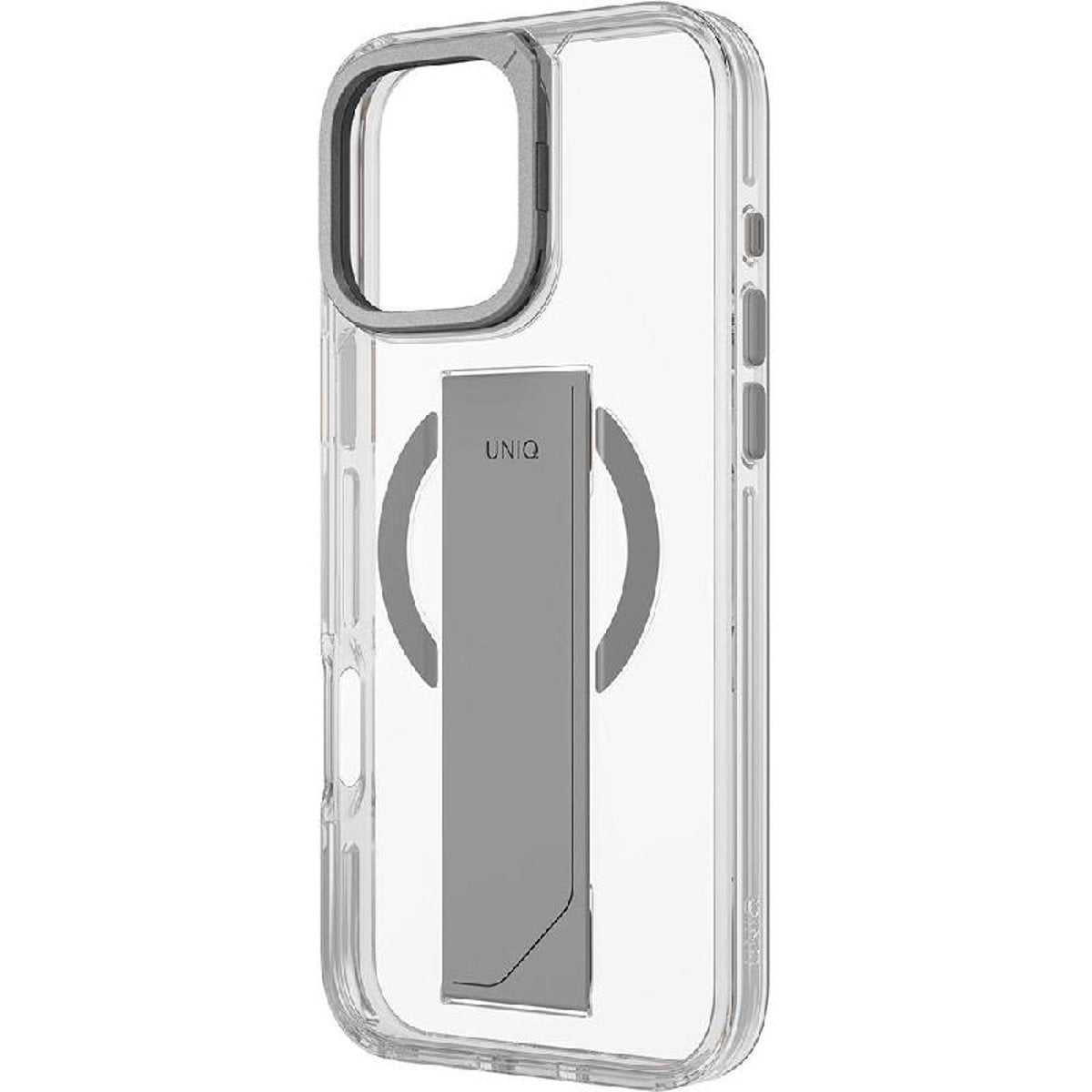 Uniq Heldro Max Back Cover Mobile Case with MagSafe for iPhone 16 Pro Clear