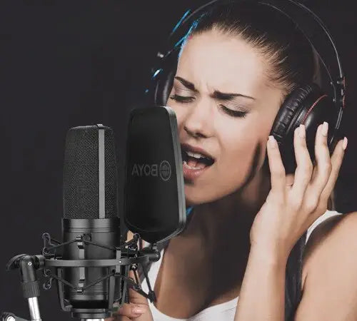 BOYA BY-M1000 Large Diaphragm Condenser Microphone - GulfStore.com