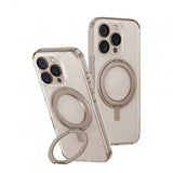 UNIQ HYBRID IPHONE 16 PRO MAX MAGCLICK CHARGING SWIVIX WITH 360 ROTATING KICKSTAND - TAUPE GOLD (TAUPE GOLD)