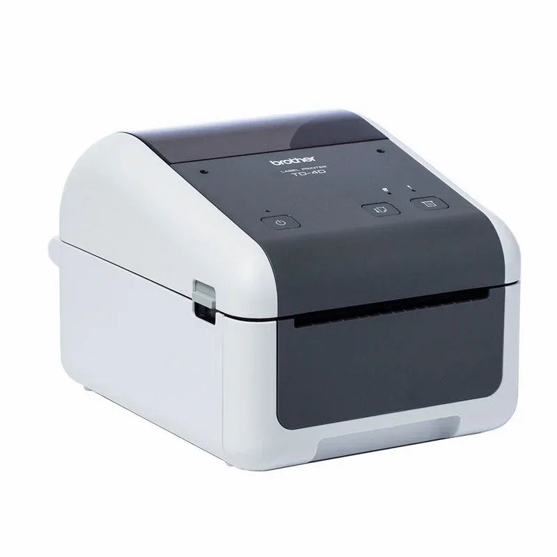 طابعة ملصقات Brother TD-4410D - 203 نقطة في البوصة / 203.2 مم / أبيض 