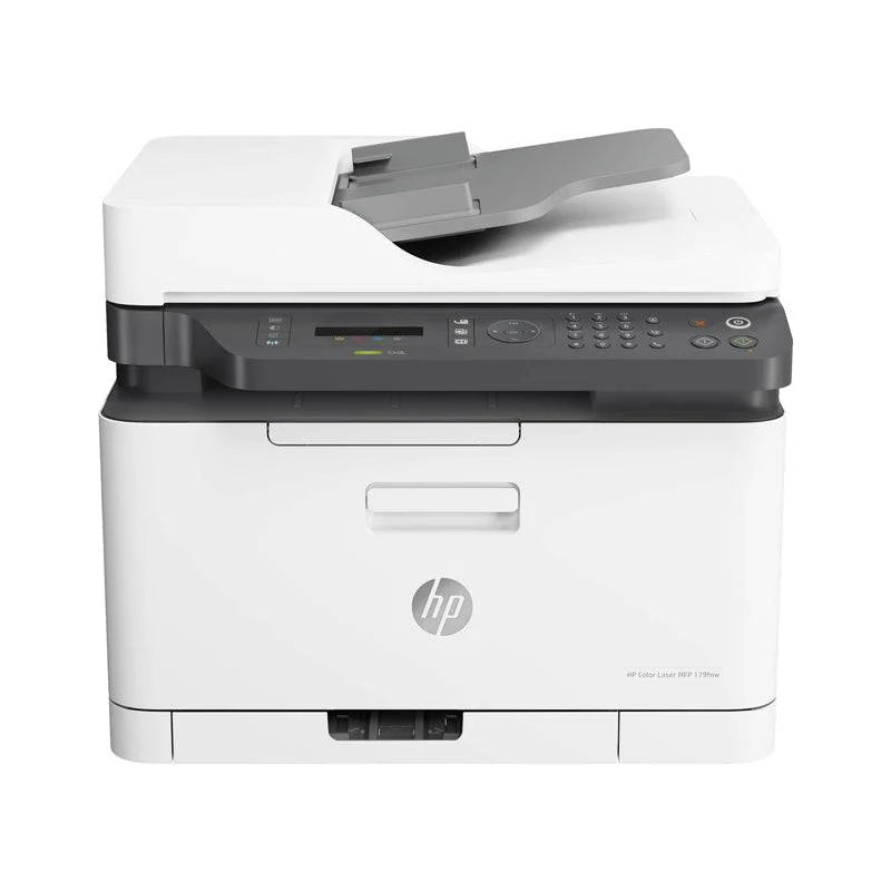 طابعة ليزر ملونة متعددة الوظائف HP Color Laser MFP 179fnw - 18 صفحة في الدقيقة / 600 نقطة في البوصة / A4 / USB / LAN / Wi-Fi / فاكس / طابعة ليزر ملونة 
