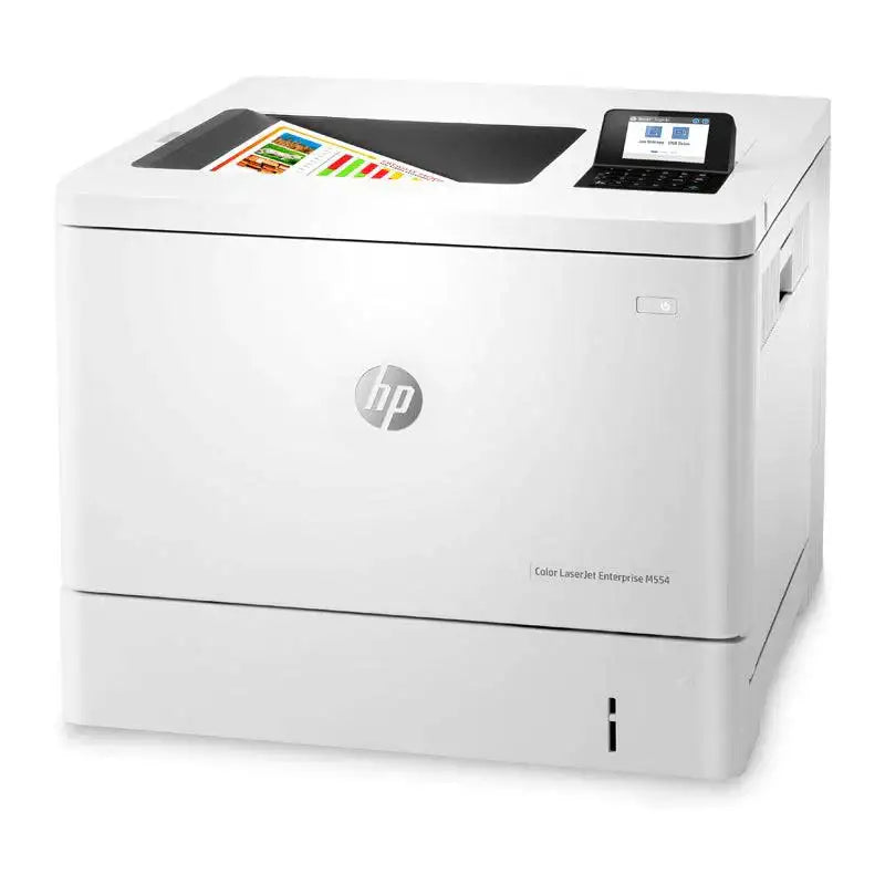 HP Color LaserJet Enterprise M554dn - 33ppm / 1200dpi / A4 / USB / LAN / Color Laser - Printer - GulfStore.com
