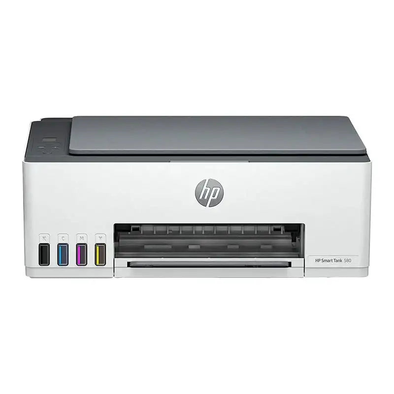 HP Smart Tank 580 AIO - 12ppm / 4800dpi / A4 / USB / Wi-Fi / Bluetooth / Color Inkjet - Printer - GulfStore.com