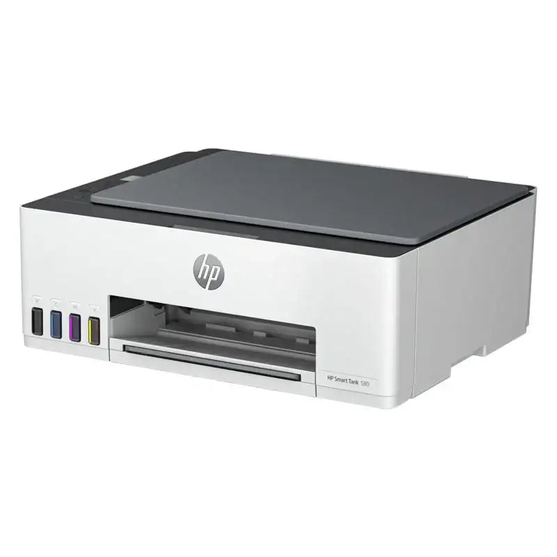 HP Smart Tank 580 AIO - 12ppm / 4800dpi / A4 / USB / Wi-Fi / Bluetooth / Color Inkjet - Printer - GulfStore.com