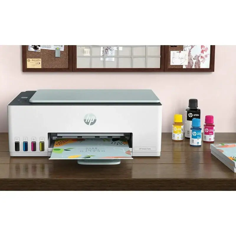HP Smart Tank 582 AIO - 12ppm / 4800dpi / A4 / USB / Wi-Fi / Color Inkjet - Printer - GulfStore.com