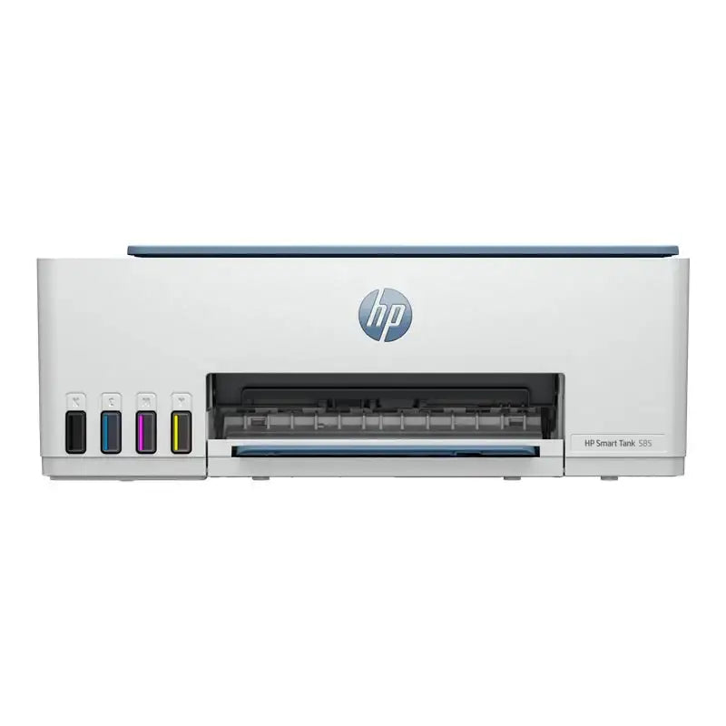 HP Smart Tank 585 AIO - 12ppm / 4800dpi / A4 / USB / Wi-Fi / Bluetooth / Color Inkjet - Printer - GulfStore.com