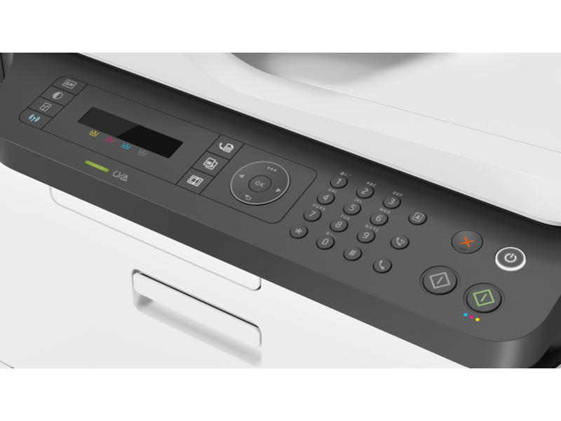 طابعة HP Color Laser 179fnw متعددة الوظائف، 4ZB97A - بيضاء 