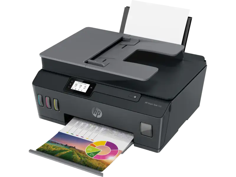 HP Smart Tank 530 Wireless AIO - 11ppm / 4800dpi / A4 / USB / Wi-Fi / Bluetooth / Color Inkjet - Printer - GulfStore.com