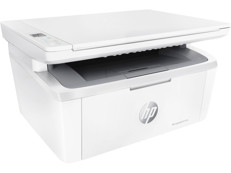 طابعة HP LaserJet MFP M141w، 7MD74A - بيضاء 