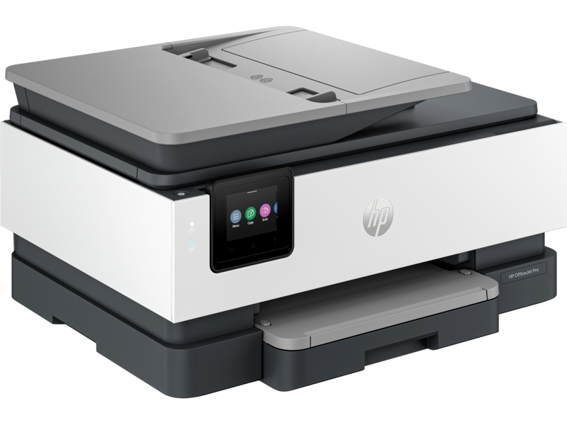 طابعة HP OfficeJet Pro 8123 All-in-One، 405W0C – رمادي فاتح 