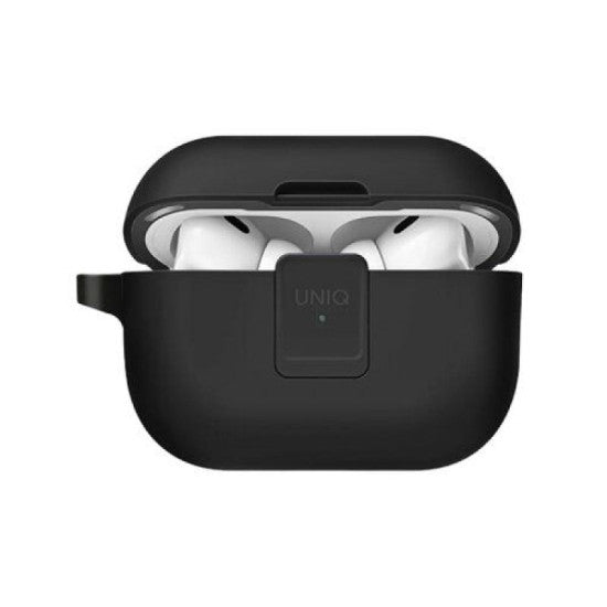 UNIQ CLYDE AIRPODS PRO 2ND GEN LOCK CASE - CHARCOAL (CHARCOAL/DARK GREY)