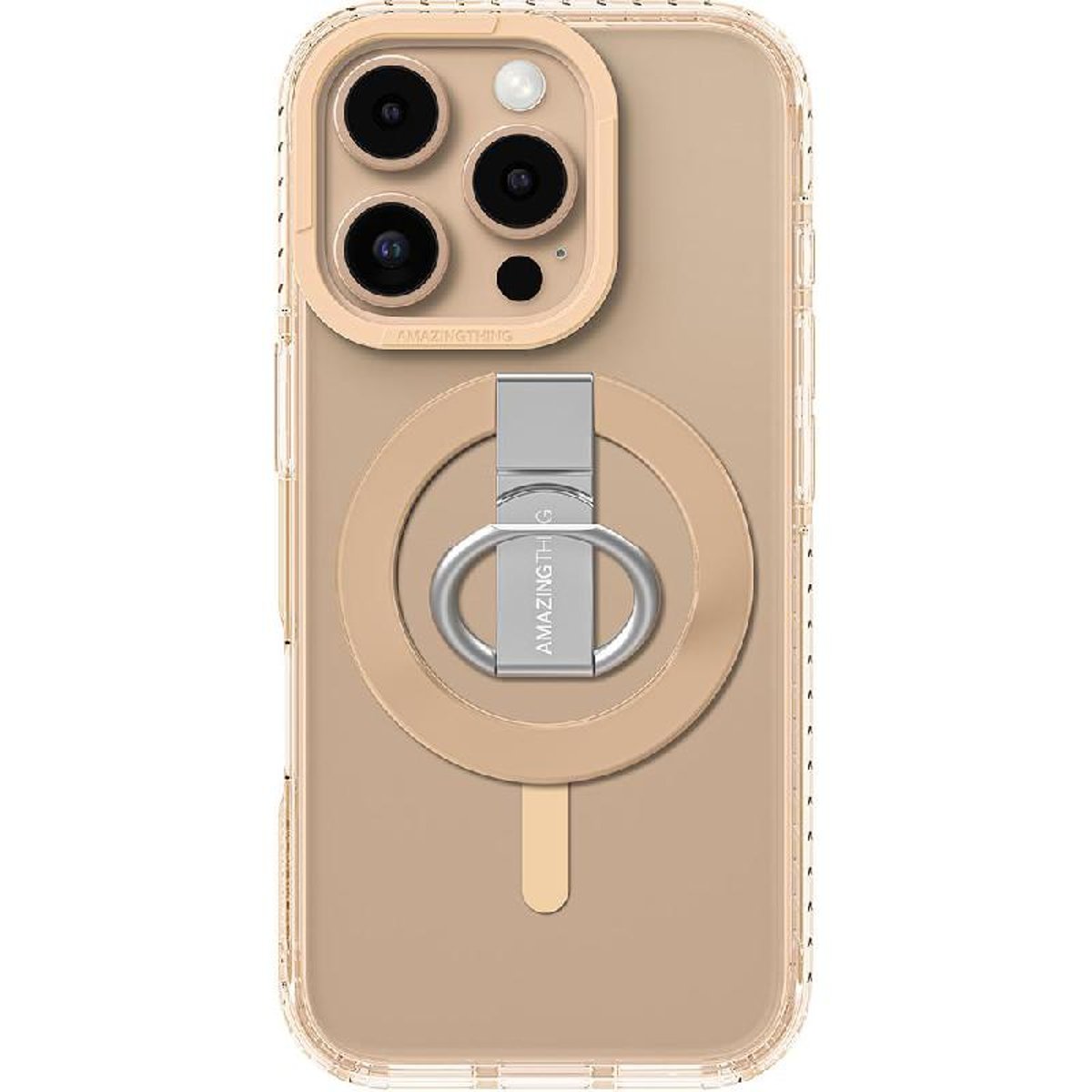 AmazingThing TITAN PRO MAG GRIP DROP PROOF CASE FOR IPHONE 16 PRO 6.3 - ROSE GOLD IP1669PTRRG