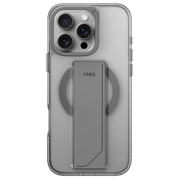 UNIQ HYBRID  IPHONE 16 PRO  MAGCLICK  360 ROTATING KICKSTAND - LUCENT (CLEAR)