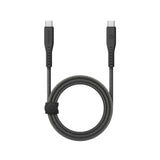 CBL-FLCC-BLK150M | ENERGEA Flow | USB-C To USB-C Cable | 1.5M | Black - GulfStore.com
