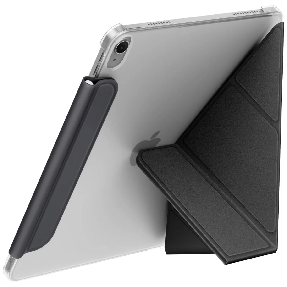 Uniq Camden Lite Case With Detachable Pencil Sleeve for iPad Air 11" M4 - Charcoal Grey