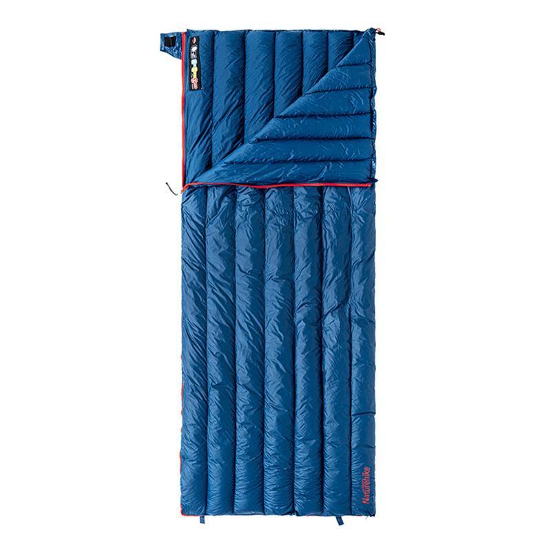 [6976507666947] Naturehike cicada wings down square sleeping bag- Navy