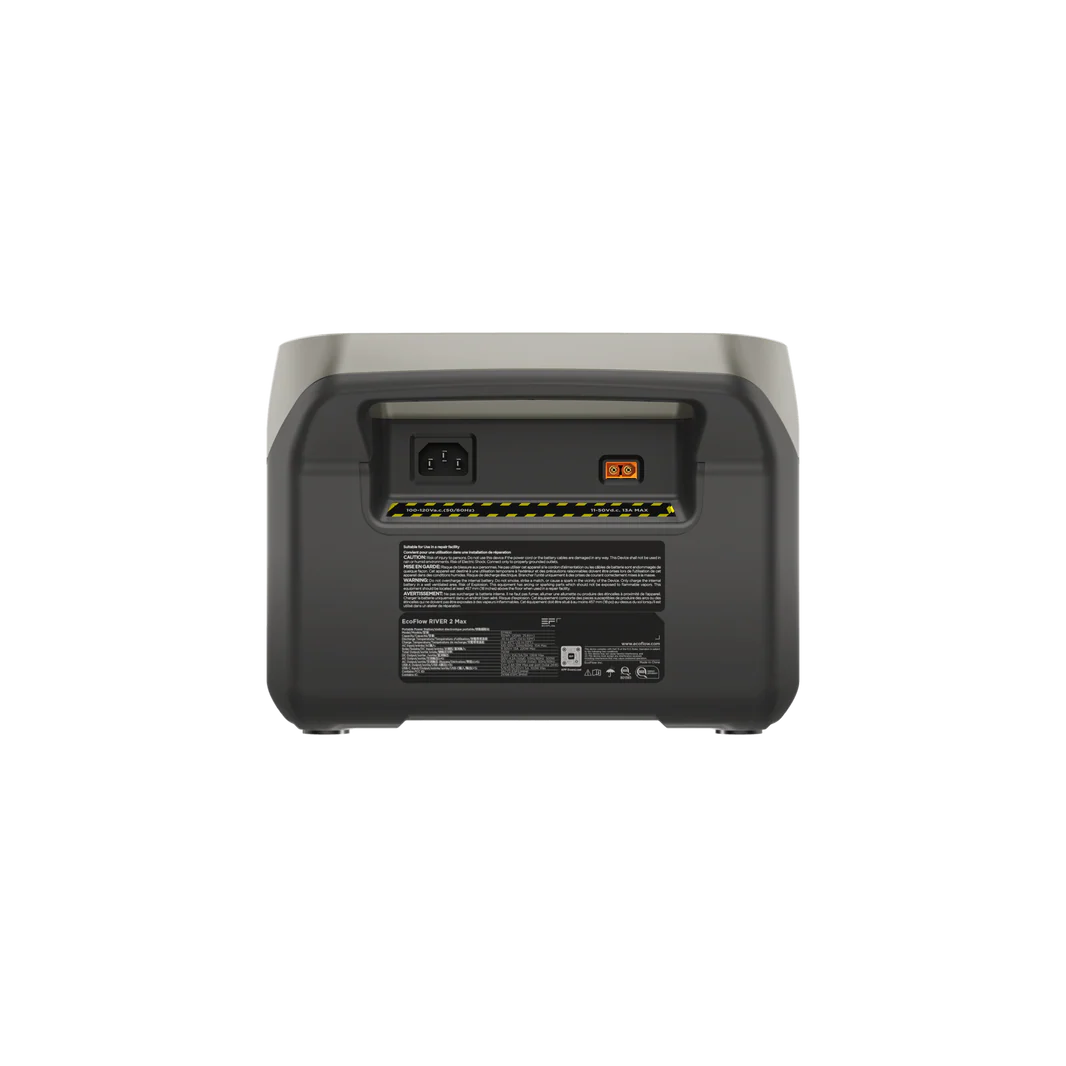 ZMR610-B-UK | EcoFlow RIVER 2 Max Portable Power Station 512 WH , 500 W - GulfStore.com