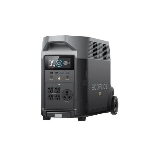 محطة الطاقة المحمولة EcoFlow DELTA Pro بسعة 3600 وات في الساعة، ومخرج 3600 وات في الساعة، وتقنية X-Boost حتى 4500 وات
