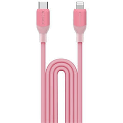 DL53P1-LinkUSB-C To Lightning (1.2m / Support 35W)Charging + Data Cable(TPE + Silicon) Pink