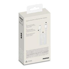 DC25W1-LinkUSB-C To USB-C (2.0m / Support 100W)Charging + Data Transfer cable(Braided - TPE + Nylon) White